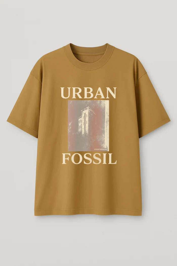 Urban Fossil Oversized Camel Brown - Image 1