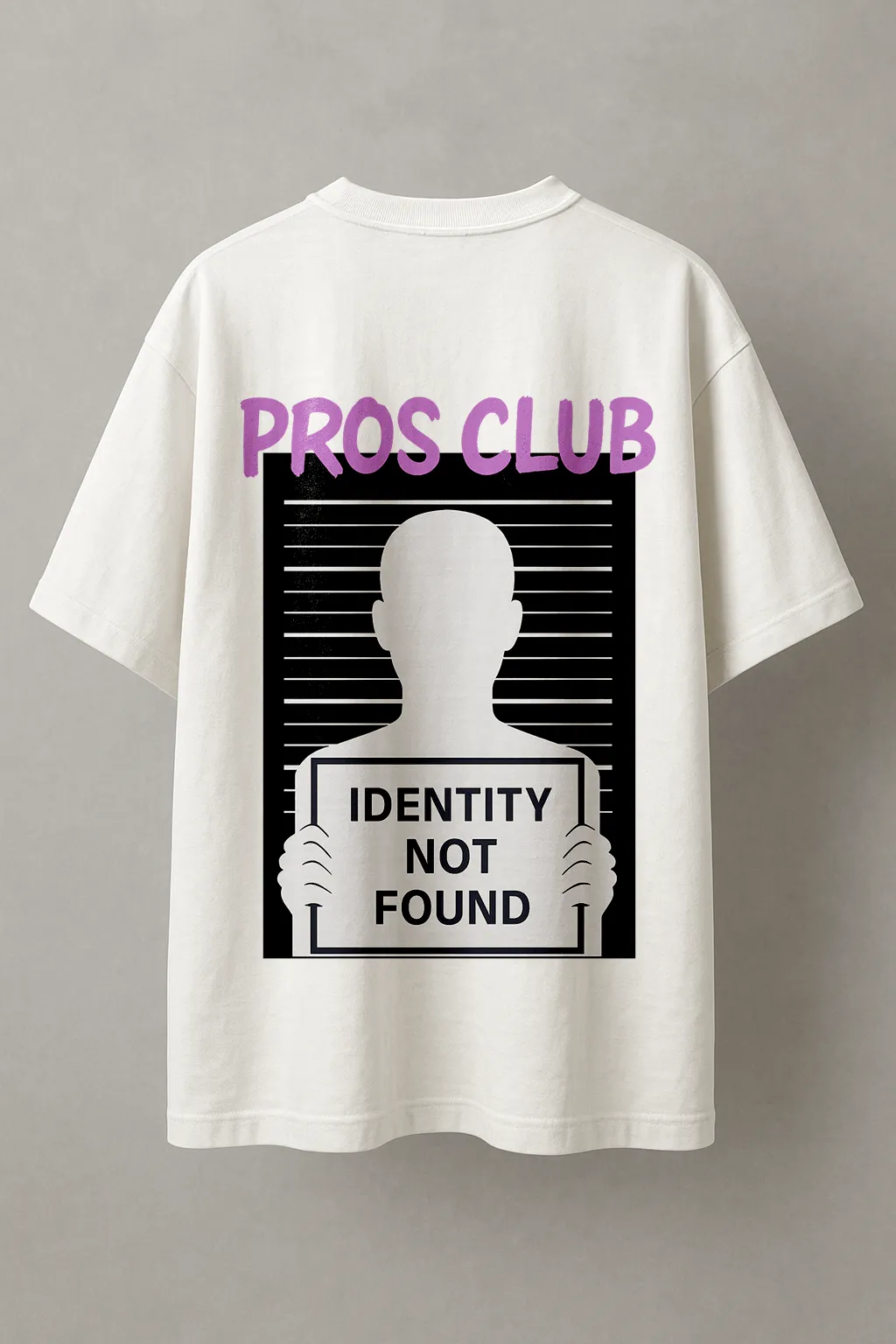 Pros club white back PROS CLUB Oversized White - Image 1